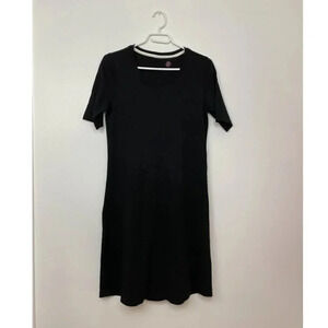 Isaac Mizrahi - Black Cotton Tank Dress